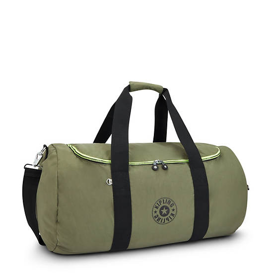 Sac Polochon Kipling Argus Medium Vert Olive | FR 1786YX